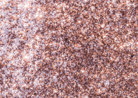 Rose gold glitter texture pink red sparkling shiny wrapping paper background for Christmas holiday seasonal wallpaper decoration, greeting and wedding invitation card design elementの写真素材