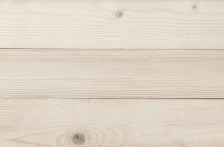 White Finland pine wood texture horizontal pattern background in light beige cream pastel colorの写真素材