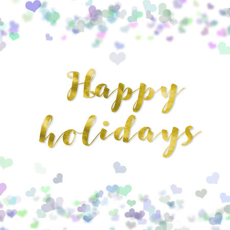 Happy holidayの写真素材