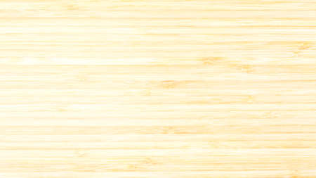 Bamboo natural wood texture pattern background in light yellow beige brown colorの写真素材