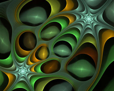 Smooth wave abstract background, flowing glowing color motion conceptの写真素材