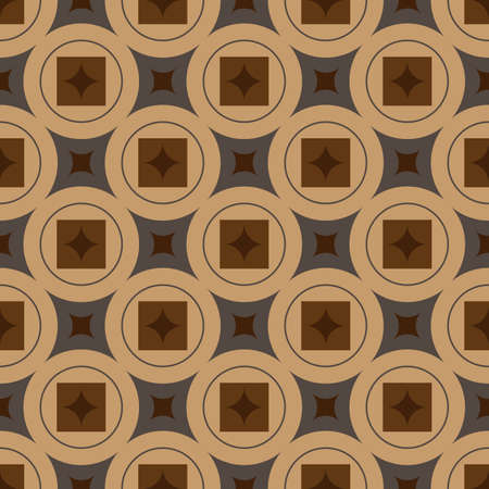 Abstract background traditional ornament. Vector illustration. Seamless patternのイラスト素材