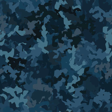 Camouflage pattern background. Classic clothing style masking camo repeat printのイラスト素材