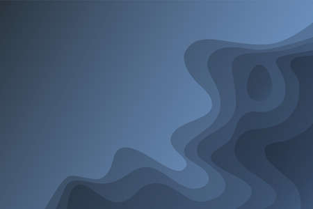 Landscape skyblue gradient fill vector abstract background minimalistic concept