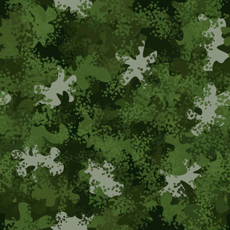 Camouflage pattern background. Modern clothing style masking camo repeat printのイラスト素材