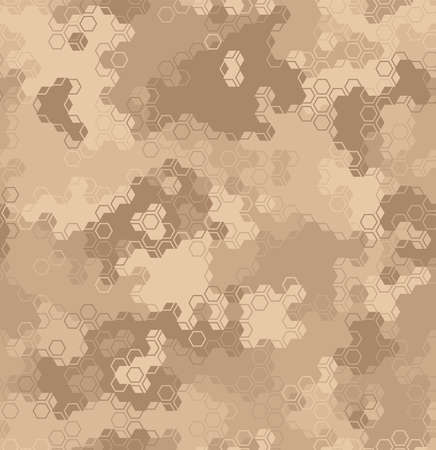 Texture military camouflage seamless pattern. Abstract modern camo ornamentのイラスト素材