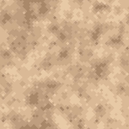 Military camouflage seamless pattern. Urban digital pixel style.のイラスト素材