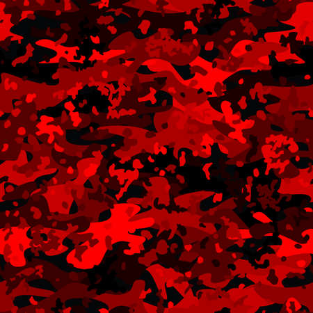 Camouflage seamless pattern background. Classic clothing masking camo printのイラスト素材