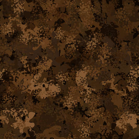 Military and hunting camouflage flecktarn seamless patternのイラスト素材