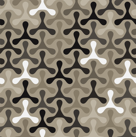 Camouflage pattern background. Classic clothing style masking camo repeat printのイラスト素材