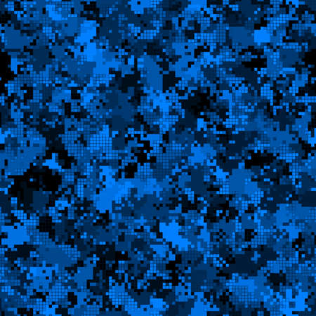 Digital camouflage seamless pattern military geometric camo backgroundのイラスト素材