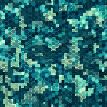 Texture military camouflage seamless pattern. Abstract army vector illustration