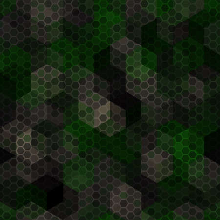 Texture military brown and tan colors forest camouflage seamless pattern