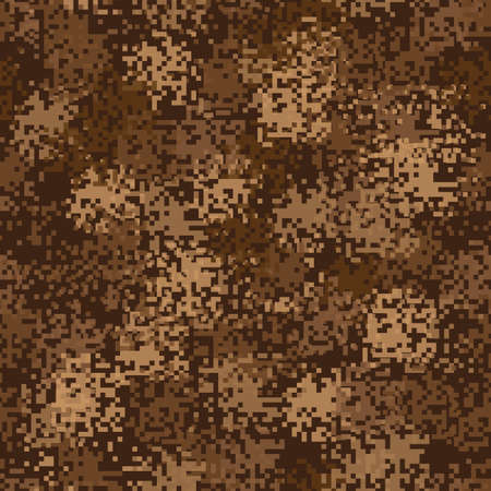 Camouflage pattern background. Classic clothing style masking camo repeat printのイラスト素材