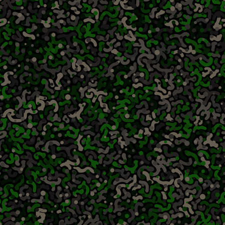 Digital camouflage seamless pattern. Abstract army or hunting masking ornamentのイラスト素材