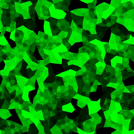Texture military camouflage seamless pattern. Abstract army vector illustrationのイラスト素材