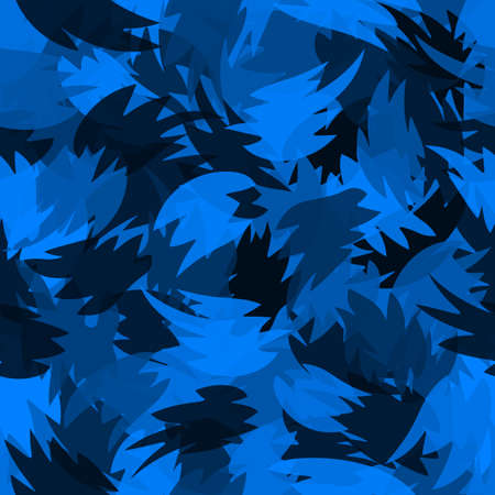 Camouflage seamless pattern background. Classic clothing masking camo printのイラスト素材