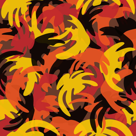 Camouflage pattern background. Urban clothing style masking camo repeat printのイラスト素材