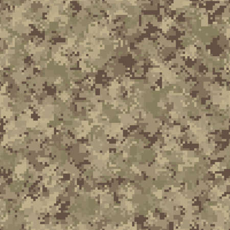 Camouflage pattern background. Classic clothing style masking camo repeat printのイラスト素材