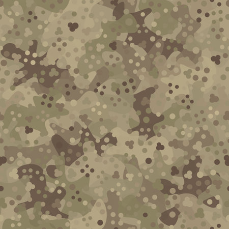 Camouflage pattern background. Classic clothing style masking camo repeat printのイラスト素材