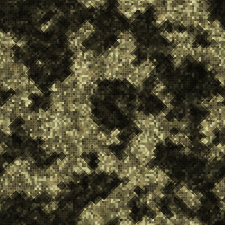 Camouflage pattern background. Classic clothing style masking camo repeat printのイラスト素材
