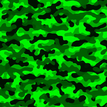 Camouflage pattern background. Classic clothing style masking camo repeat printのイラスト素材