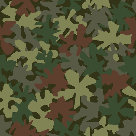 Camouflage seamless pattern background masking camo repeat printのイラスト素材