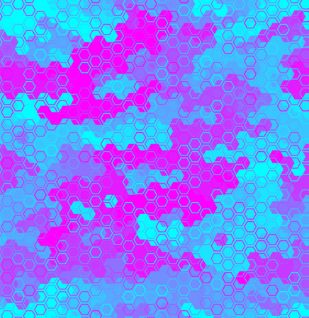 Camouflage pattern background. Classic clothing style masking camo repeat printのイラスト素材