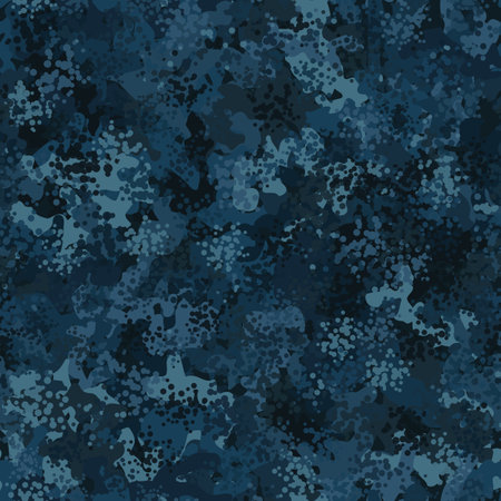 Camouflage pattern background. Classic clothing style masking camo repeat printのイラスト素材
