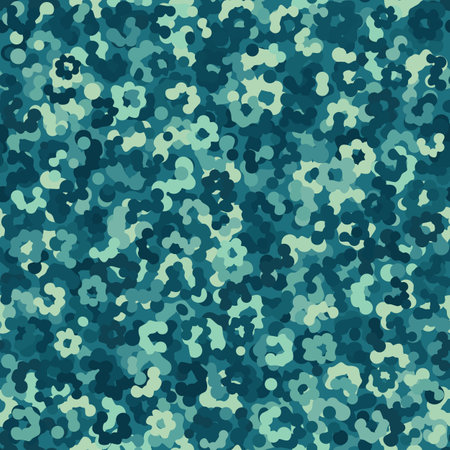 Camouflage pattern background. Classic clothing style masking camo repeat printのイラスト素材