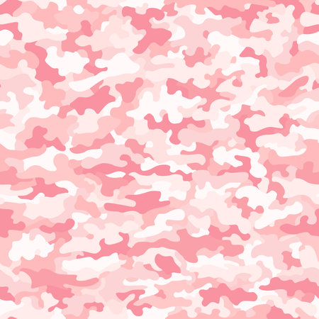 Camouflage pattern background. Classic clothing style masking camo repeat printのイラスト素材