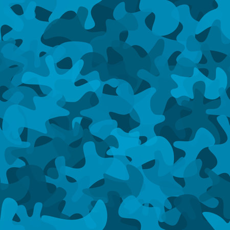 Camouflage pattern background. Classic clothing style masking camo repeat printのイラスト素材