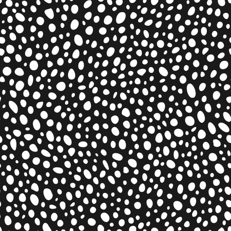 Seamless natural vector pattern, with organic shapes inspired by fish skinのイラスト素材