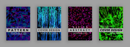Covers design. Colorful art. Background abstract patterns. Vector template brochures, flyers, presentations leafletのイラスト素材
