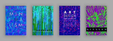 Covers design. Colorful art. Background abstract patterns. Vector template brochures, flyers, presentations leafletのイラスト素材