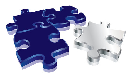 Vector puzzleのイラスト素材