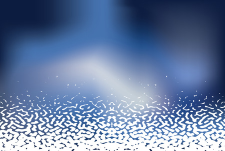 Blue background composition in editable vector formatのイラスト素材