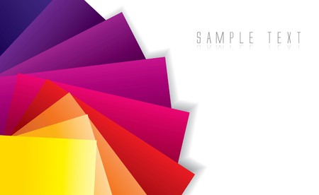 Abstract color spectrum background in editable  formatのイラスト素材