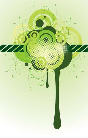 Cool grunge urban styled background in editable vector formatのイラスト素材