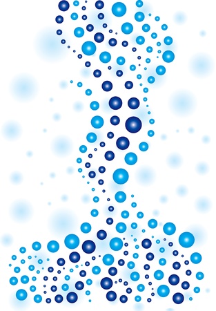 Abstract dotted background のイラスト素材