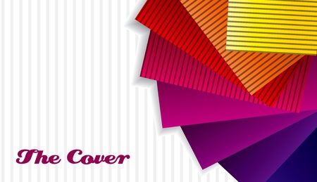 Retro vintage coverのイラスト素材