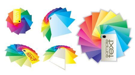 Color guide setのイラスト素材