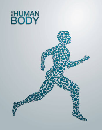 The Human Body concept in editable vector formatの写真素材