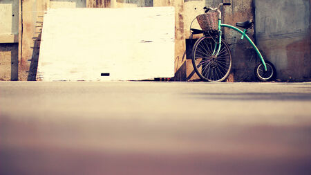 mini bicycle backgroundの写真素材