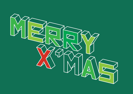 Christmas Fontのイラスト素材