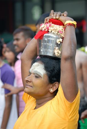 Singapore, January 30, 2010, Thaipusamのeditorial素材