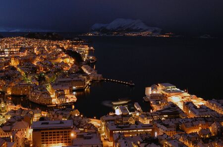 Winter in Aalesund, Norway