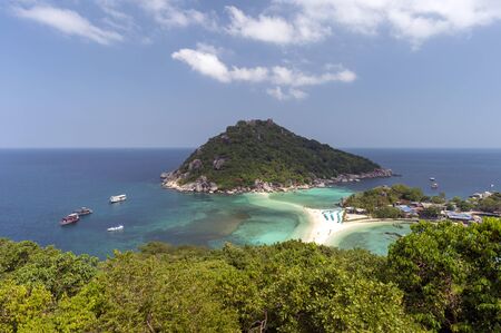 Koh Tao Island in Thailandの写真素材
