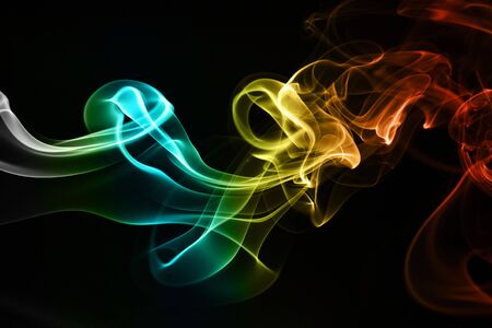 Color smokeの写真素材