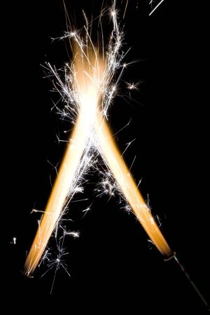 sparklerの写真素材